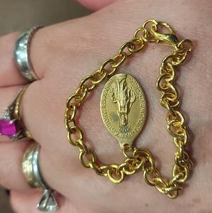 Vintage religious bracelet